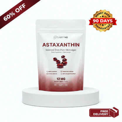Astaxanthin Vitamin E Softgel Capsules Dietary Supplement